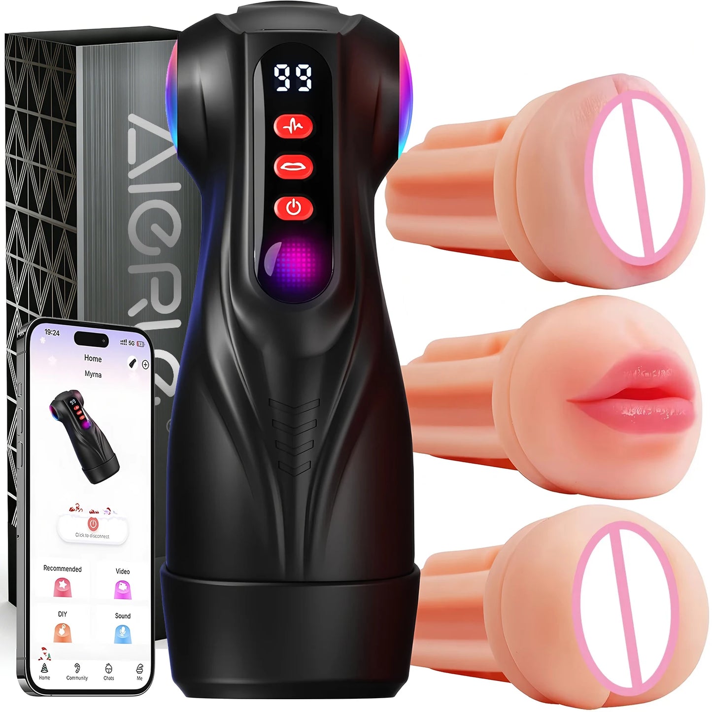 App-Controlled Hands-Free Stroker